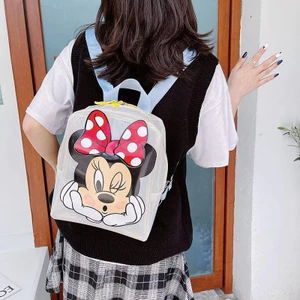Balo trong suốt đeo đi học đi chơi, balo cute