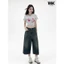 Quần Wide Leg Short Jean AuraNH Studio, Quần Ống Rộng, Quần Jeans Short Lửng Phong Cách Hàn Quốc Cá Tín