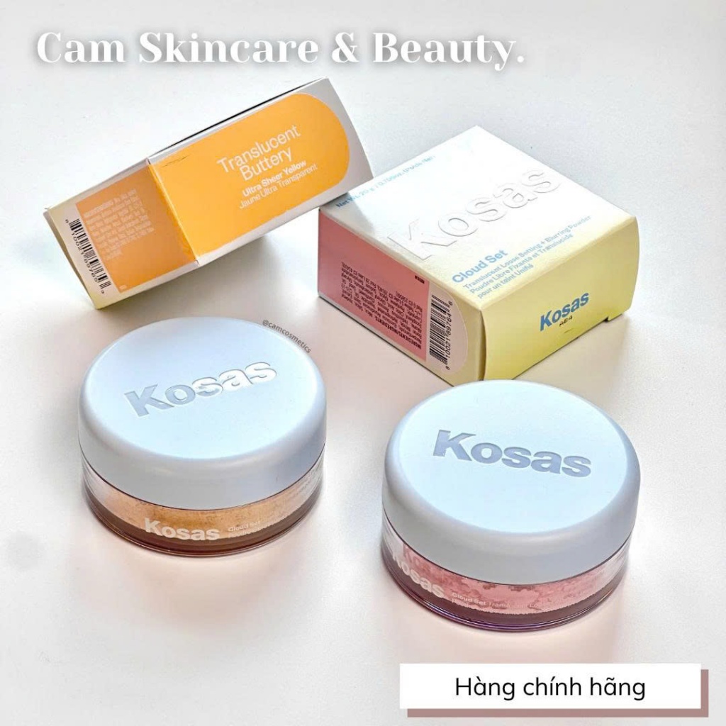Phấn phủ dạng bột Kosas Cloud Set Loose Translucent Talc-Free Setting ...