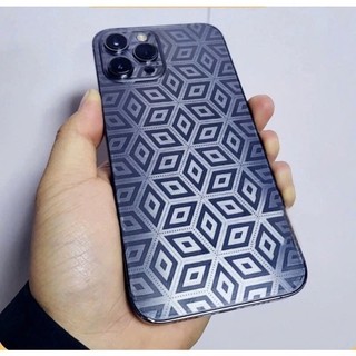 Miếng Dán Skin PPF 4D Full Khối Rubik Full Viền Dành Cho Ip 16 promax 15 promax 14promax/13promax/13pro/12promax/11proma