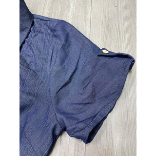 Đầm Jean Denim dáng rộng chữ A xuất dư N4if