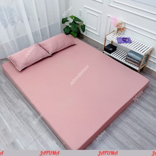 Drap giường 2 mặt khoá kéo thun lạnh ý JAFUMA 1mx2m 1m2x2m 1m4x2m 1m6x2m 1m8x2m cho đệm dưới 10cm