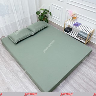 Drap giường 2 mặt khoá kéo thun lạnh ý JAFUMA 1mx2m 1m2x2m 1m4x2m 1m6x2m 1m8x2m cho đệm dưới 10cm