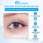 Kính áp tròng màu xanh dương Peacock Blue chất liệu Silicone Hydrogel thời gian đeo 14h-24h hạn dùng 12 tháng EyeBlink