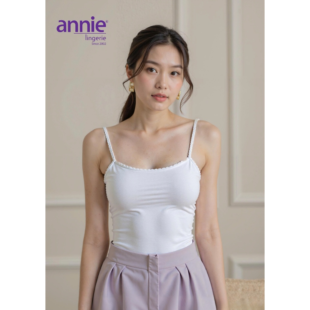 Áo 2 dây annie chất thun cotton co giãn dành cho nữ mùa hè