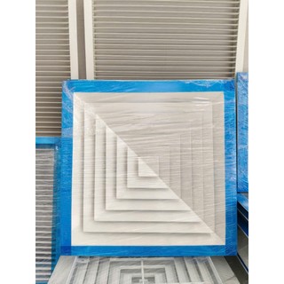 Thông gió 600*600 - Cửa thông gió trần  - Cửa gió khuếch tán  - Thông gió 4 hướng - Cửa gió 600x600