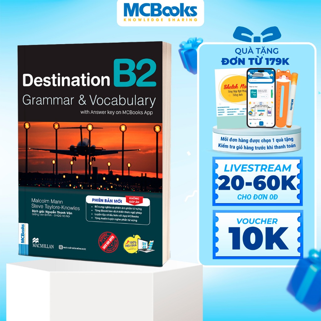 Sách - Destination B2 Grammar and Vocabulary Tặng Audio và bài tập thực ...
