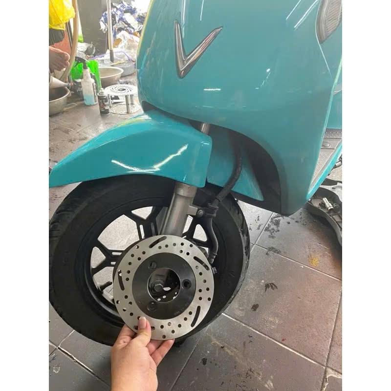 Đĩa Thắng Trước Xe Điện Vinfast Evo, Vento Hàng Cao Cấp
