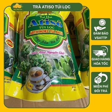 Trà hoa atiso túi lọc nguyên chất 100% là hoa atiso giúp mát gan dễ ngủ giải nhiệt thanh lọc cơ thể