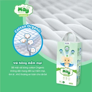 Bỉm Quần Mây Organic Siêu Mỏng, Chống Hăm, Thấm Hút Tốt Size S,M,L,XL,XXL Cho Bé