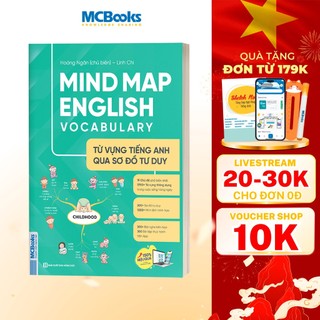 Sách - Mindmap English Vocabulary Từ Vựng Tiếng Anh Qua Sơ Đồ Tư Duy