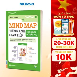 Sách - Mind Map Tiếng Anh Giao Tiếp Cho Người Mới Bắt Đầu