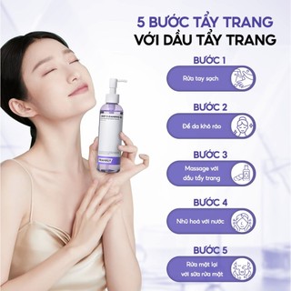 (Hàng Công TY) Dầu Tẩy Trang Frankly Deep Cleansing Oil Làm Sạch Mụn Ẩn, Da Sáng Mịn 200ml Duduhouse