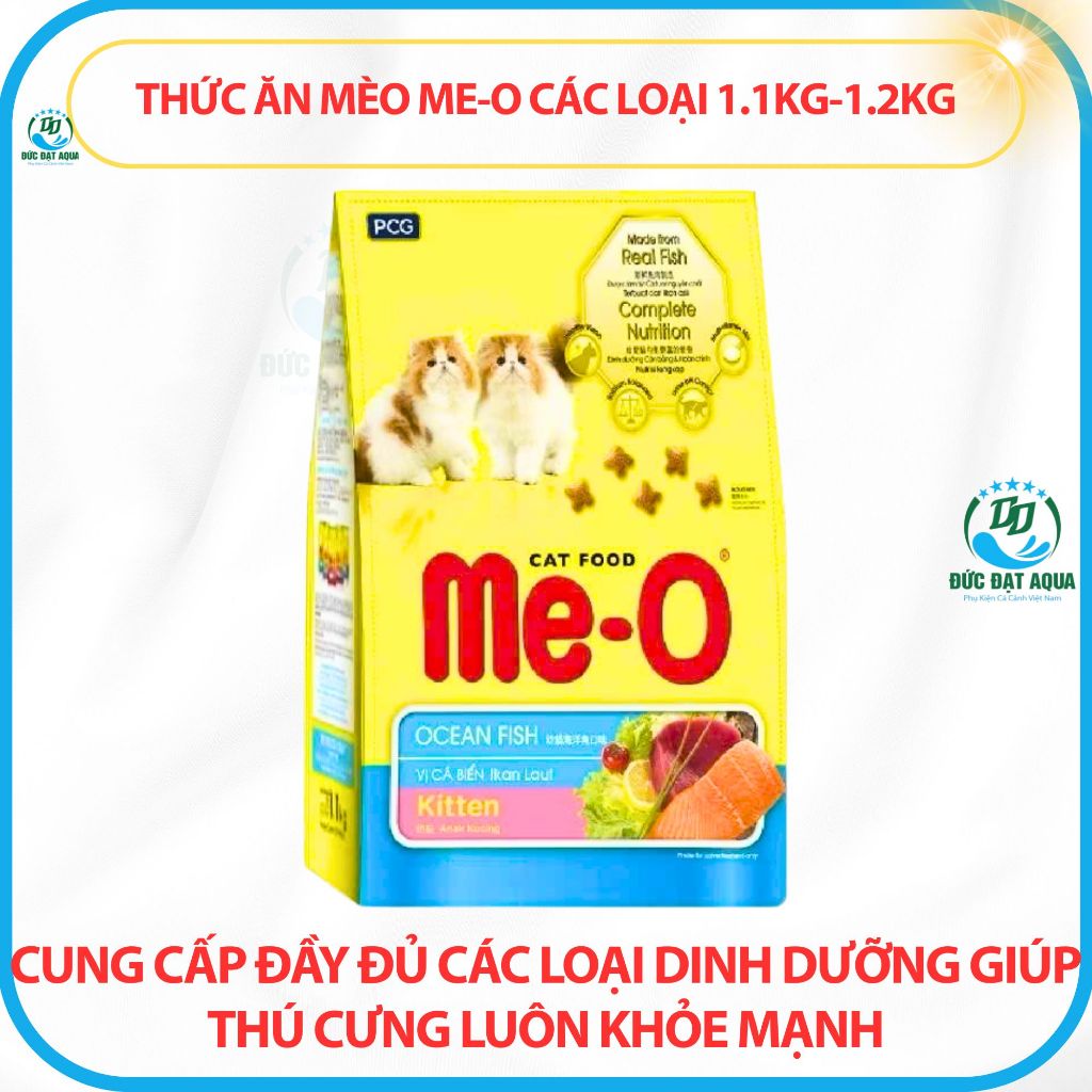 thức ăn mèo trưởng thành & mèo con ME-O 1.1kg - 1,2kg, cá thu , cá ngừ , hải sản , cá hồi, Persian hàng nhập thái lan 6
