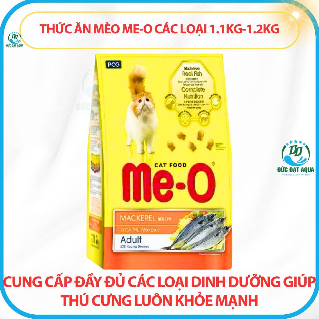 thức ăn mèo trưởng thành & mèo con ME-O 1.1kg - 1,2kg, cá thu , cá ngừ , hải sản , cá hồi, Persian hàng nhập thái lan 5