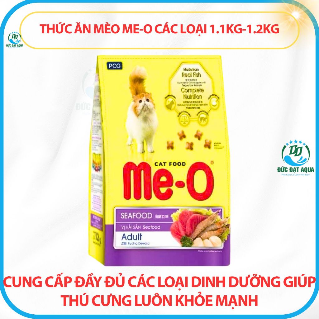 thức ăn mèo trưởng thành & mèo con ME-O 1.1kg - 1,2kg, cá thu , cá ngừ , hải sản , cá hồi, Persian hàng nhập thái lan 8