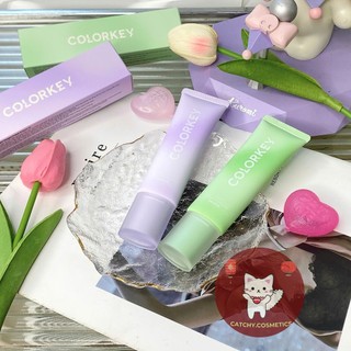 [COLORKEY] Kem Lót Colorkey Dạng Tuýp Mỏng Nhẹ Hiệu Chỉnh Tone Da, Light Weight Polish Primer, 30g