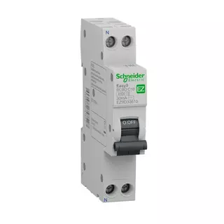 (SE) Aptomat chống dòng rò RCBO 1P+N - Schneider Electric - EZ9D33606 EZ9D33610 EZ9D33616 EZ9D33620 EZ9D33625 EZ9D33632