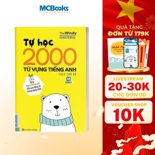 Sách - Tự Học 2000 Từ Vựng Tiếng Anh Theo Chủ Đề Phiên Bản Khổ Nhỏ Dành Cho Người Học Căn Bản - Học Kèm App Online