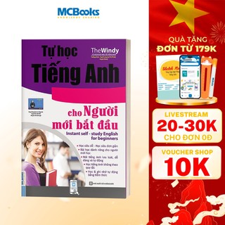 Sách - Tự Học Tiếng Anh Cấp Tốc Cho Người Mới Bắt Đầu - Kèm App Học Online