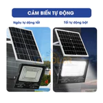 Đèn Pha Năng Lượng Mặt Trời TP SOLAR Công Suất 200W, 300W, 600W Chiếu Sáng 100-300m2, Vỏ Hợp Kim Nhôm, Sáng Xuyên Đêm — ảnh 4