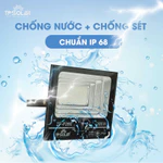 Đèn Pha Năng Lượng Mặt Trời TP SOLAR Công Suất 200W, 300W, 600W Chiếu Sáng 100-300m2, Vỏ Hợp Kim Nhôm, Sáng Xuyên Đêm — ảnh 6
