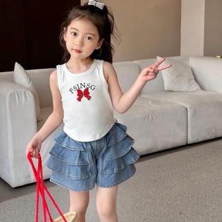 CV7-[Bé tròn tăng size] Quần váy tầng cho bé gái dễ thương - Size 8-35Kg
