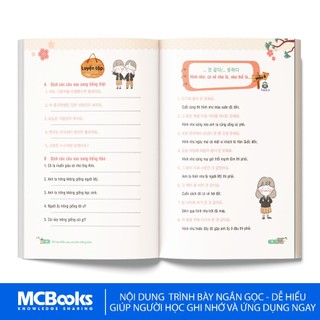 Sách - Sổ Tay Mẫu Câu Cơ Bản Tiếng Hàn (Học Tiếng Hàn Cùng Thầy Lê Huy Khoa)