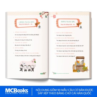 Sách - Sổ Tay Mẫu Câu Cơ Bản Tiếng Hàn (Học Tiếng Hàn Cùng Thầy Lê Huy Khoa)