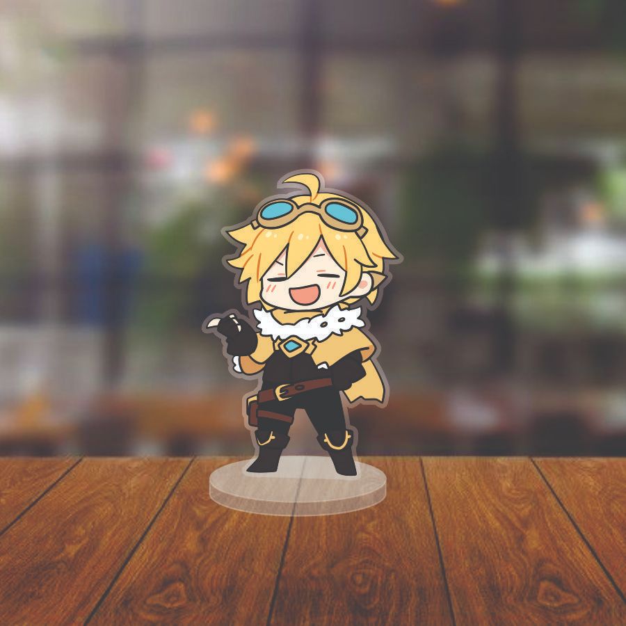 Mô hình Standee Liên Minh Huyền Thoại LOL -  Chất liệu mica- Trang trí để bàn góc học tập (KT :12cm)