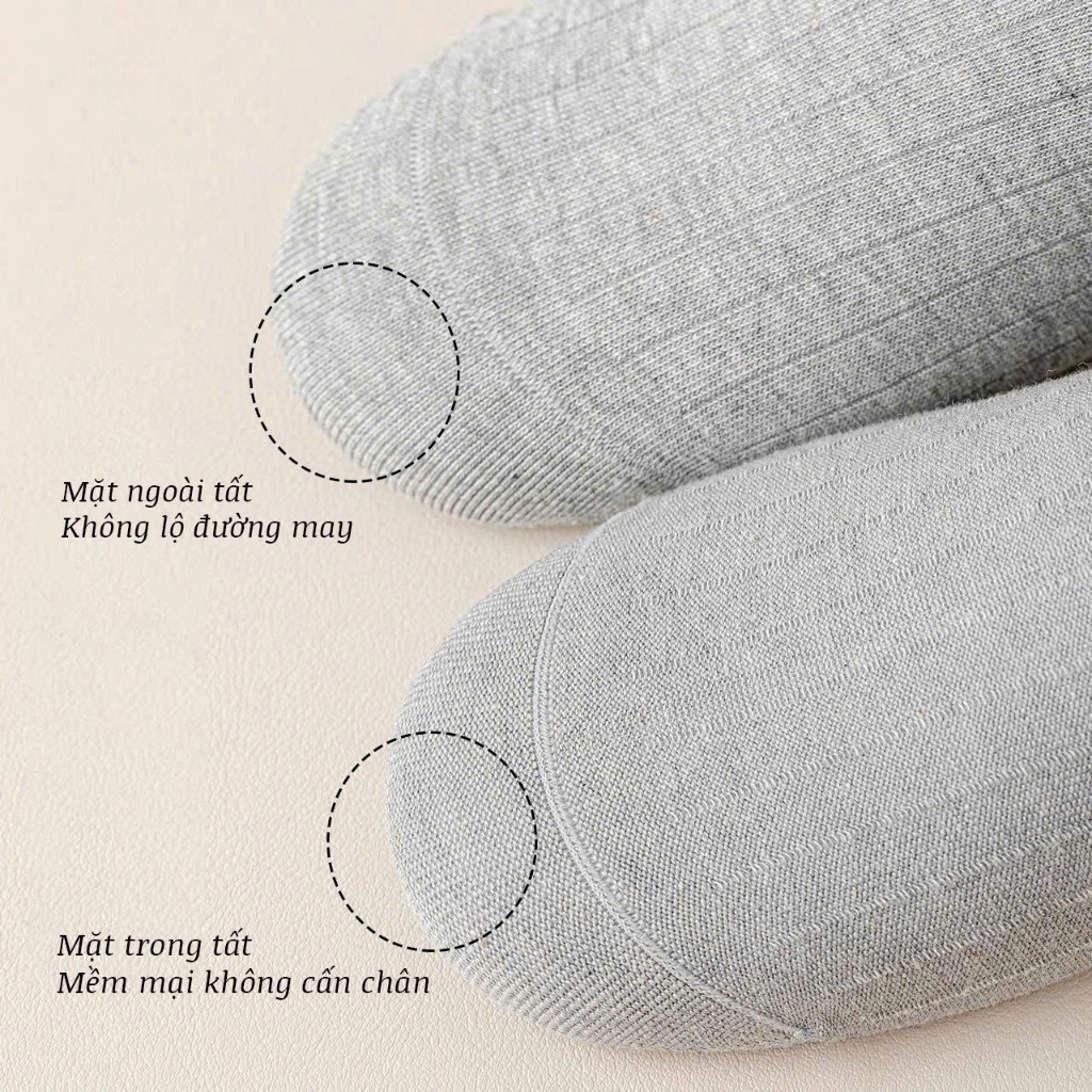 Tất vớ nam nữ cổ trung set 5 đôi tone lạnh, phong cách Hàn Quốc dễ phối đồ - Ekiu Shop