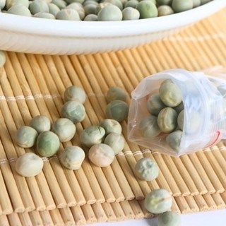 Đậu hà lan sấy khô nguyên chất  Túi zip giòn béo dễ ăn, thực dưỡng lành mạnh