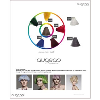 Augear - Kem Nhuộm Tóc Màu Thời Trang 100ml Không Amoniac Mùi Thơm Tự Nhiên Cho Tóc Khói & Nâu Lạnh Bền Màu Nataki hair