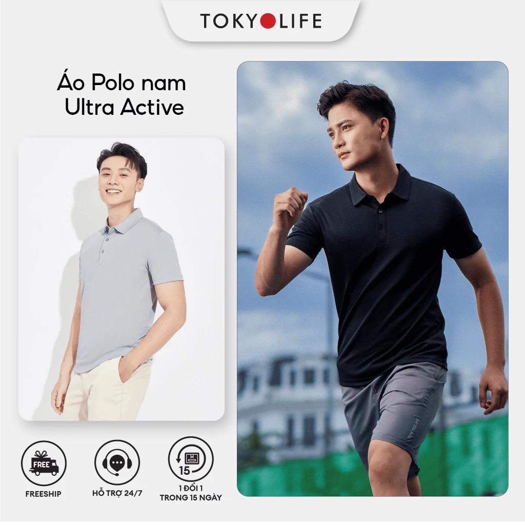 Áo Polo Thể Thao Ultra Active Siêu Thoáng Mát Thấm Hút Vượt Trội 40000970 - TOKYOLIFE
