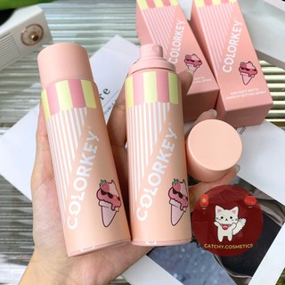 [COLORKEY] Xịt Khóa Makeup COLORKEY Vỏ Hồng Nâng Cấp Kiềm Dầu, Matte Makeup Setting Spray, 100ml