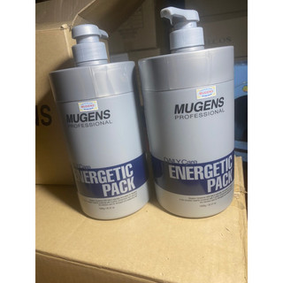 Hấp dầu thảo dược phục hồi tóc hư chuyên sâu (Hàn Quốc)  mugens energetic pack  1000g