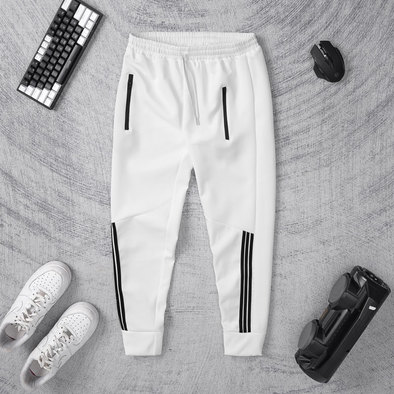 Quần Jogger Nam Nữ Chất Poly 2 Da Không Bai, Form Chuẩn Thể Thao – Phù Hợp Đi Tập, Đi Chơi, Mặc Nhà