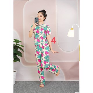 Đồ Bộ Nữ 20 Màu in hình siêu xinh form rộng size 38-70 kg chất vải co dãn tốt mềm mịn thoáng mát mặc rất thoải mái