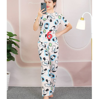 Đồ Bộ Nữ 20 Màu in hình siêu xinh form rộng size 38-70 kg chất vải co dãn tốt mềm mịn thoáng mát mặc rất thoải mái
