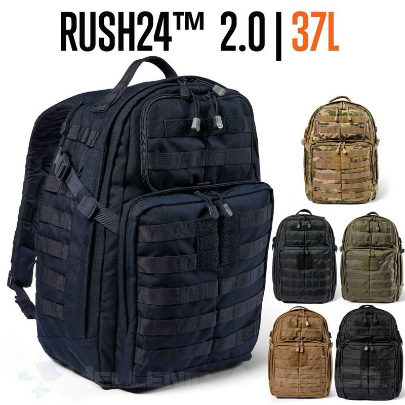 Ba lô chiến thuật 5.11 RUSH24™ 2.0 BACKPACK 37L_có hình thật _retro