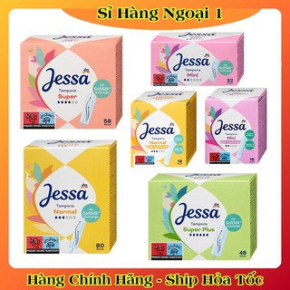 Băng vệ sinh Tampon Jessa hộp đủ size - Hàng Nội Địa Đức