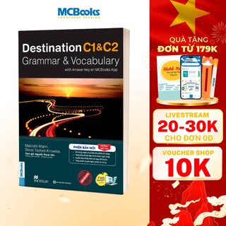 Sách - Destination C1&C2 Grammar and Vocabulary Tặng Audio và bài tập thực hành MCBooks