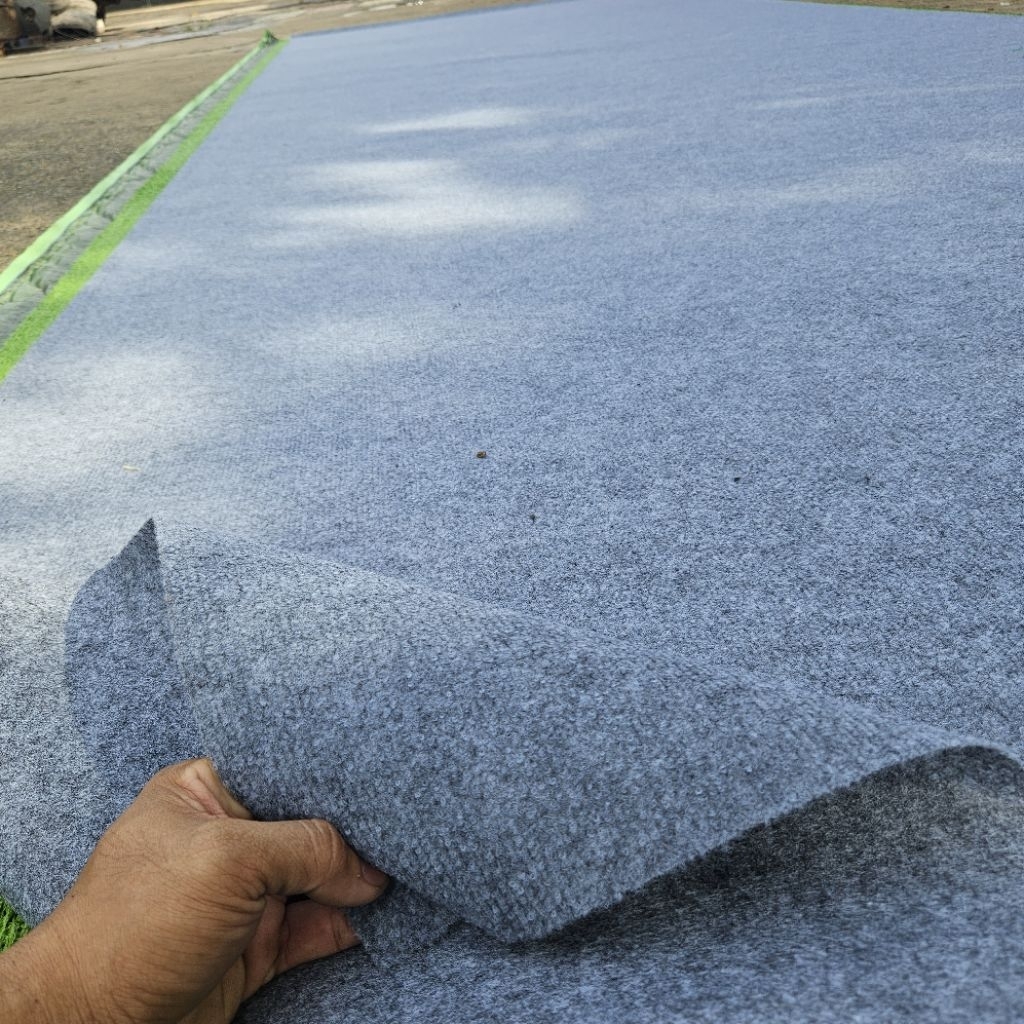 Combo 10m2 (2m x 5m) Thảm nỉ màu xám ghi lót sàn văn phòng, sự kiện, chụp ảnh sản phẩm