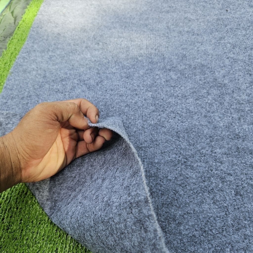 Combo 10m2 (2m x 5m) Thảm nỉ màu xám ghi lót sàn văn phòng, sự kiện, chụp ảnh sản phẩm