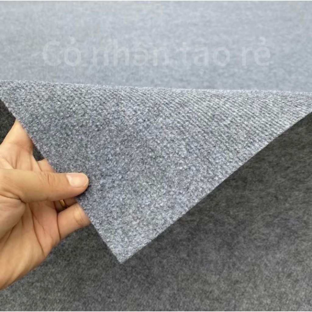 Combo 10m2 (2m x 5m) Thảm nỉ màu xám ghi lót sàn văn phòng, sự kiện, chụp ảnh sản phẩm
