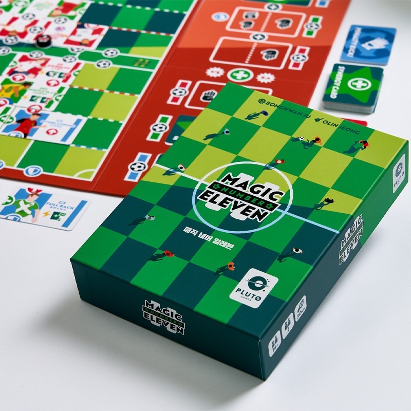 [Luật Việt] Boardgame Magic Number Eleven Trò chơi bóng đá song ngữ Anh-Trung 6590