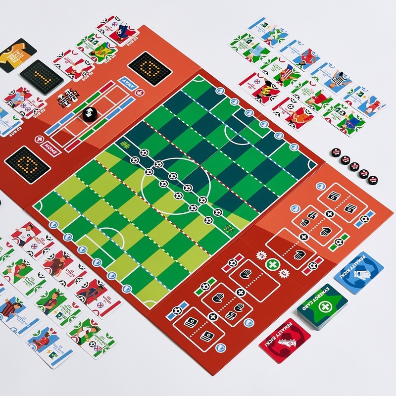 [Luật Việt] Boardgame Magic Number Eleven Trò chơi bóng đá song ngữ Anh-Trung 6590
