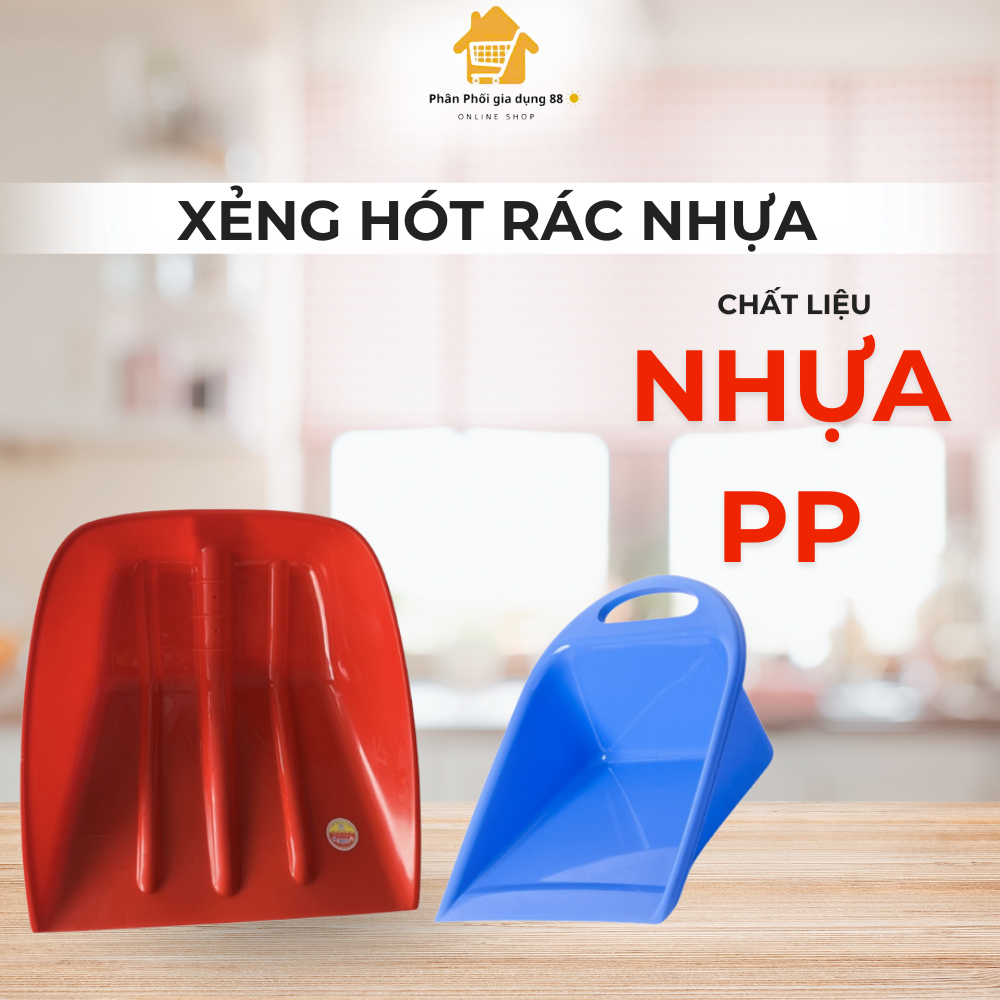 Xẻng hót rác nhựa có 2 kích cỡ nhỏ và đại hàng nhựa Cao cấp | Shopee ...