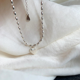 Vòng Tay Bạc Nữ PJN Kiểu Hàn Quốc Charm Trái Tim Vintage Nhẹ Nhàng Xinh Xắn - Phong Cách Nhẹ Nhàng, Tinh Tế VT33