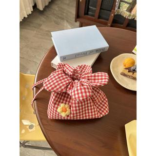 [TIEMNHA.BOSUA] [TẶNG GHIM CÀI HOA] TÚI HÌNH HOA DÂY RÚT ĐEO CHÉO VIBE MÙA HÈ SUMMER